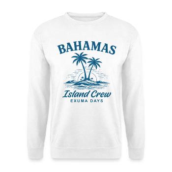 Bahamas Island Crew Exuma Day - Unisex Sweatshirt - white - Front