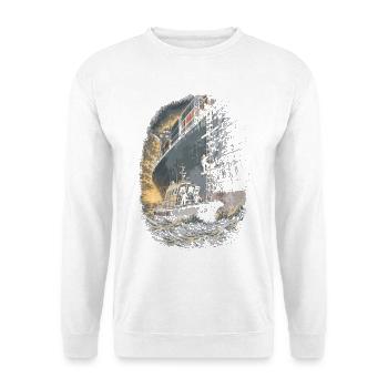 Harbour Pilot Harbour Pilot - Unisex Sweatshirt - white - Front
