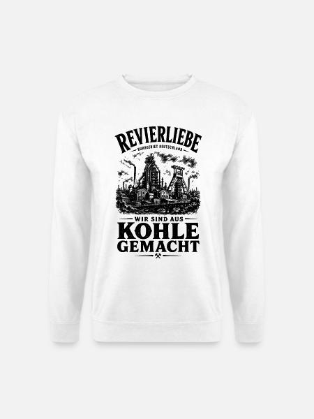 Ruhrpott Revierliebe - Unisex Pullover - Weiß