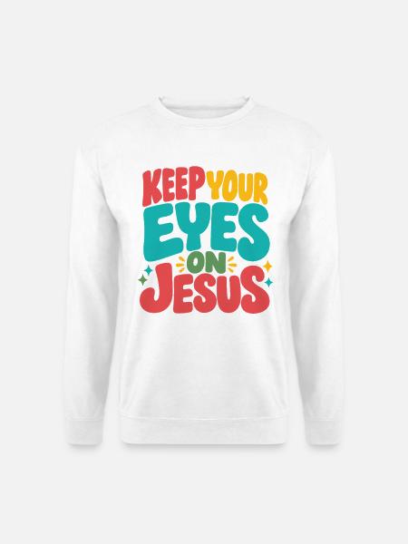 Jesus Glaube Geschenkidee Christen - Unisex Pullover - Weiß