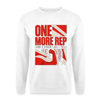 Personal Trainer Cheaper Than Therapy Gym Trainer - Unisex Pullover - Weiß - Vorne - Alina (178cm) & Michal (187cm)