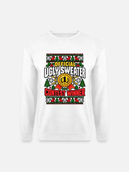 Offizieller UglySweater Sieger - Unisex Pullover - Weiß