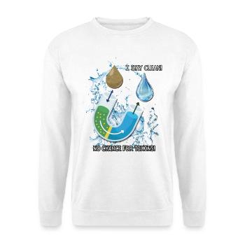 Osmose Fanshirt - Unisex Pullover - Weiß - Vorne - Alina (178cm) & Michal (187cm)