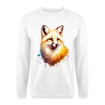 Swiftfuchs Swift Fox - Unisex Pullover - Weiß - Vorne - Alina (178cm) & Michal (187cm)