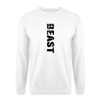 BEAST – Stärke und Selbstbewusstsein pur - Unisex Pullover - Weiß - Vorne