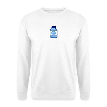 jar of viagra - Unisex Sweatshirt - white - Front