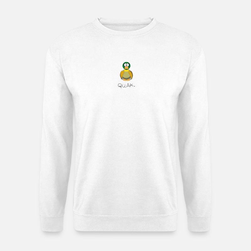 quack - Unisex Sweatshirt - white