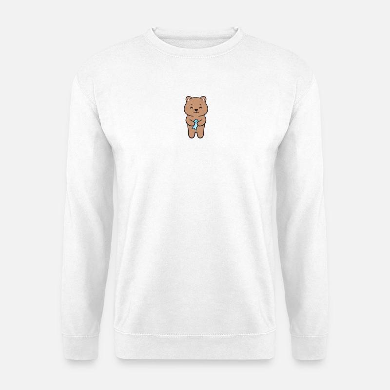 Bear Brown Bear - Unisex Sweatshirt - white