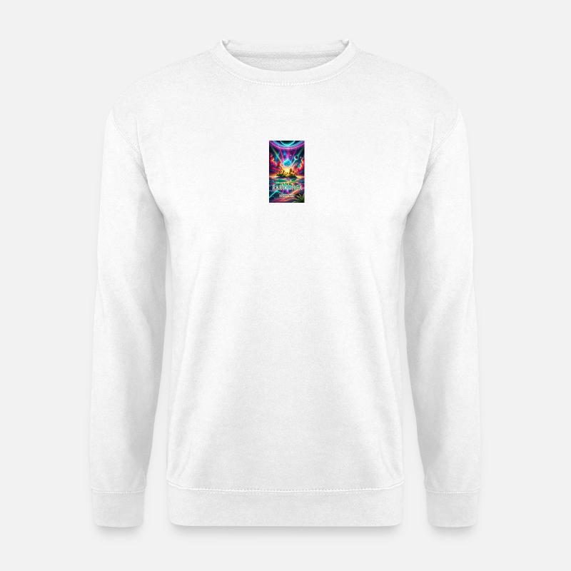 Parotonga Cook Islands Reise - Unisex Pullover - Weiß