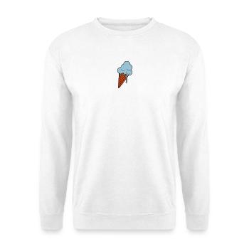 Schmelzendes Eis - Unisex Sweatshirt - white - Front