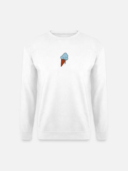 Schmelzendes Eis - Unisex Pullover - Weiß