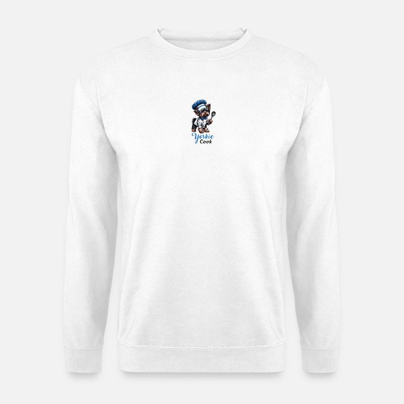 Yorkshire Terrier Koch - Unisex Pullover - Weiß