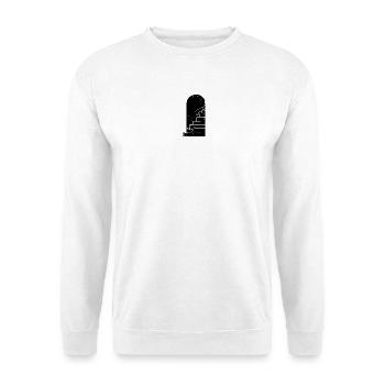 Vorwärts in die Zukunft - Unisex Pullover - Weiß - Vorne
