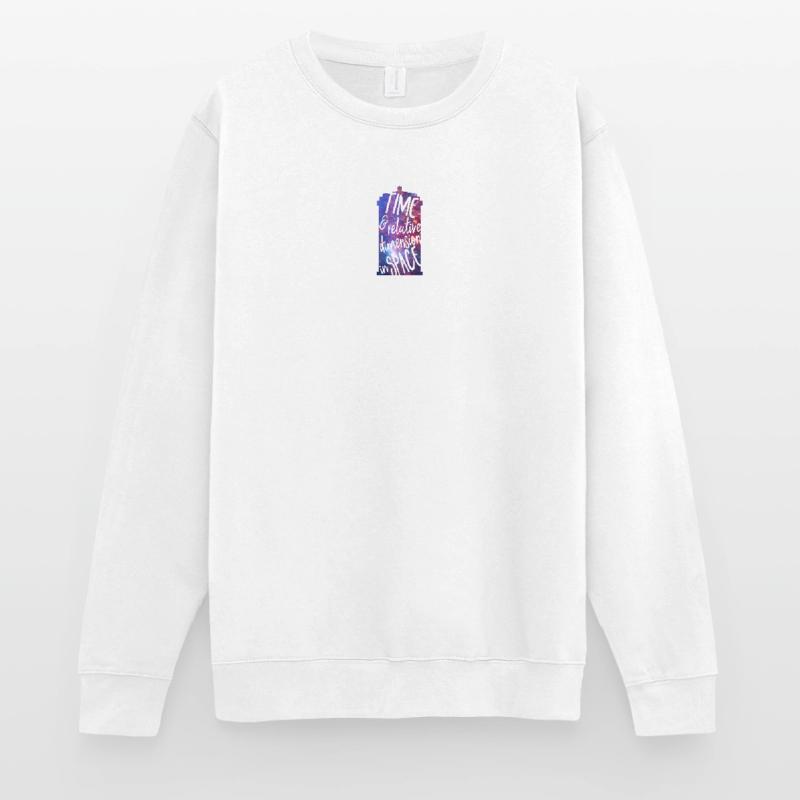 Temps et dimension relative dans l’espace Sweat-shirt Unisexe