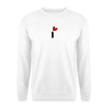 1. 1 Jahr. 1. JAHRESTAG. 1-JÄHRIGES JUBILÄUM - Unisex Pullover - Weiß - Vorne