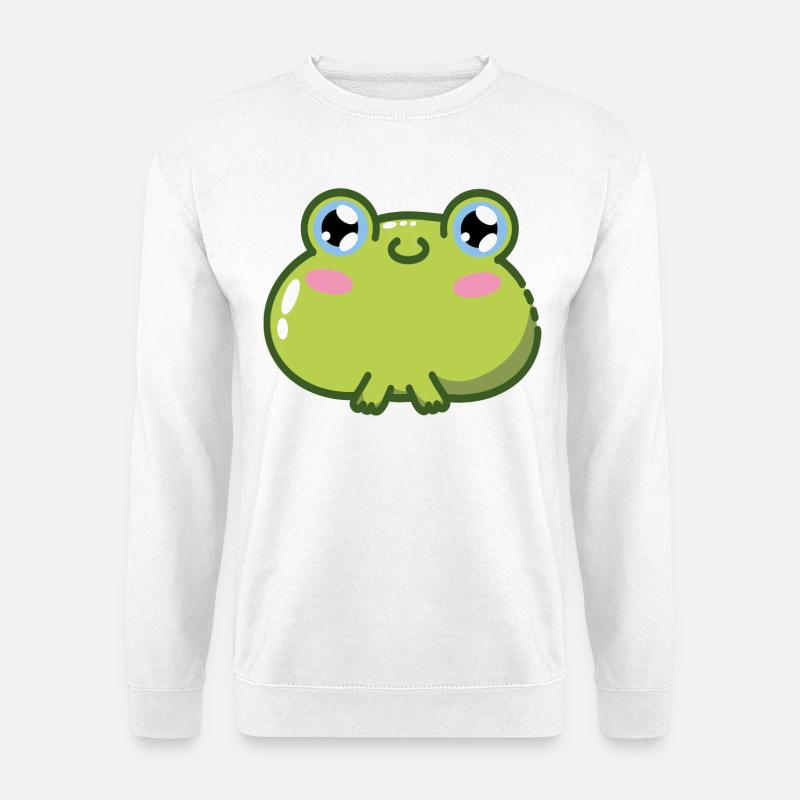Froggy - Unisex Pullover - Weiß