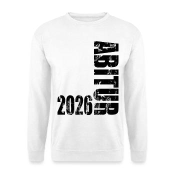Abitur 2026 - Sweat-shirt Unisexe - blanc - Devant