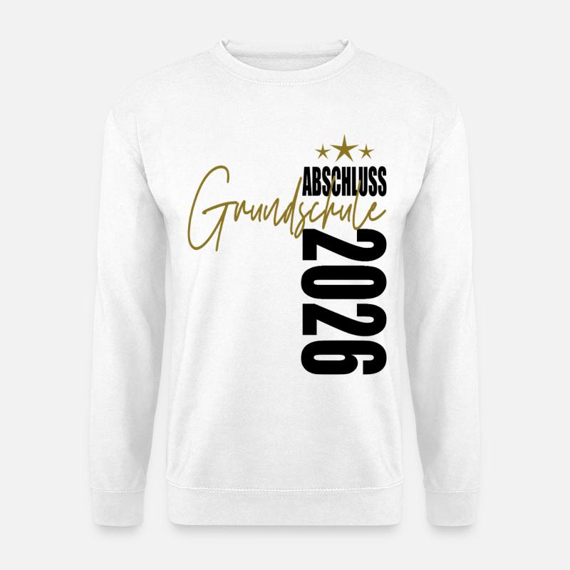 Abschluss 2026 Grundschule - Unisex Pullover - Weiß