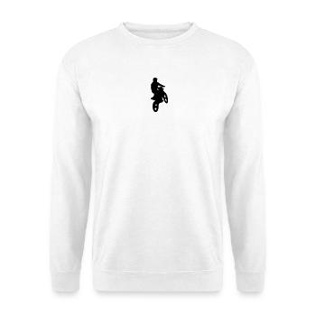 Motocross - Unisex Sweatshirt - white - Front