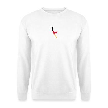Sylt Puzzle - schwarz rot gold - Unisex Pullover - Weiß - Vorne