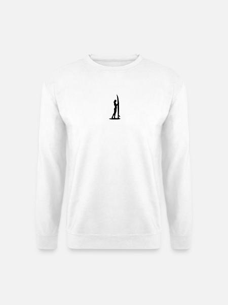 Surfing - Unisex Pullover - Weiß