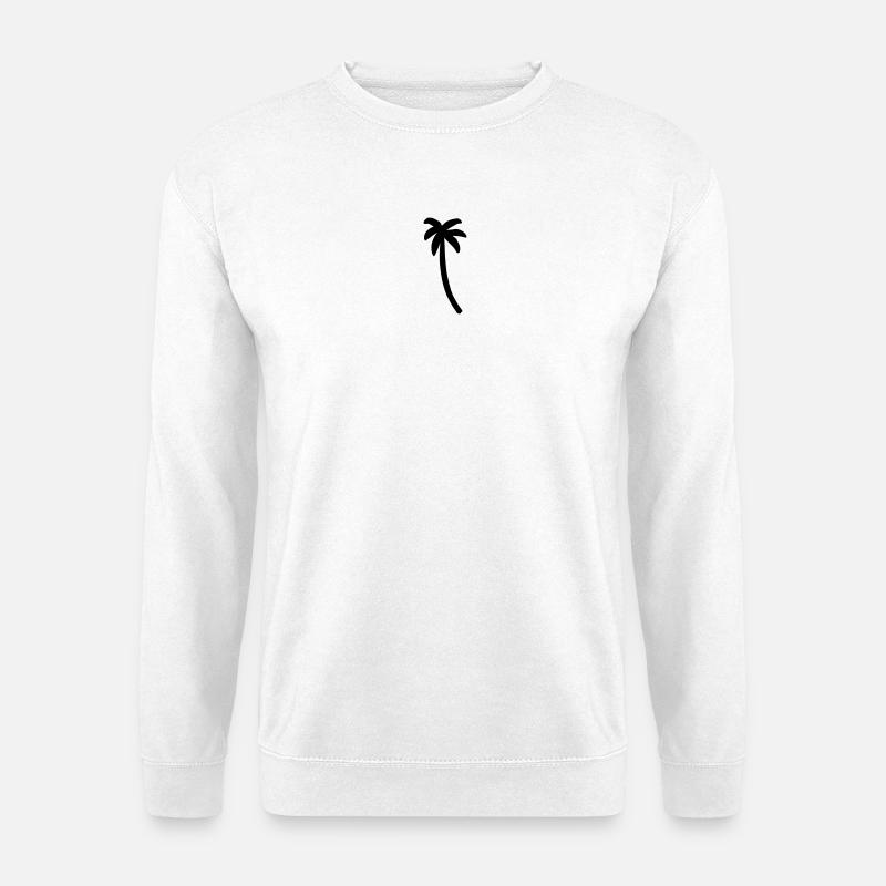 Palm tree - Unisex Sweatshirt - white