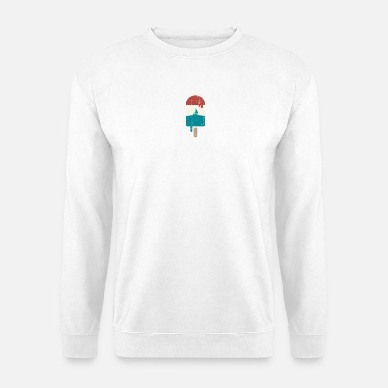 Eis am Stiel - Unisex Pullover - Weiß