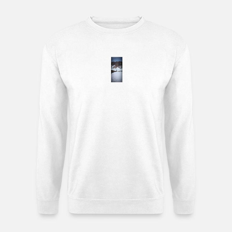 Unermesslichkeit der Landschaft - Unisex Pullover - Weiß