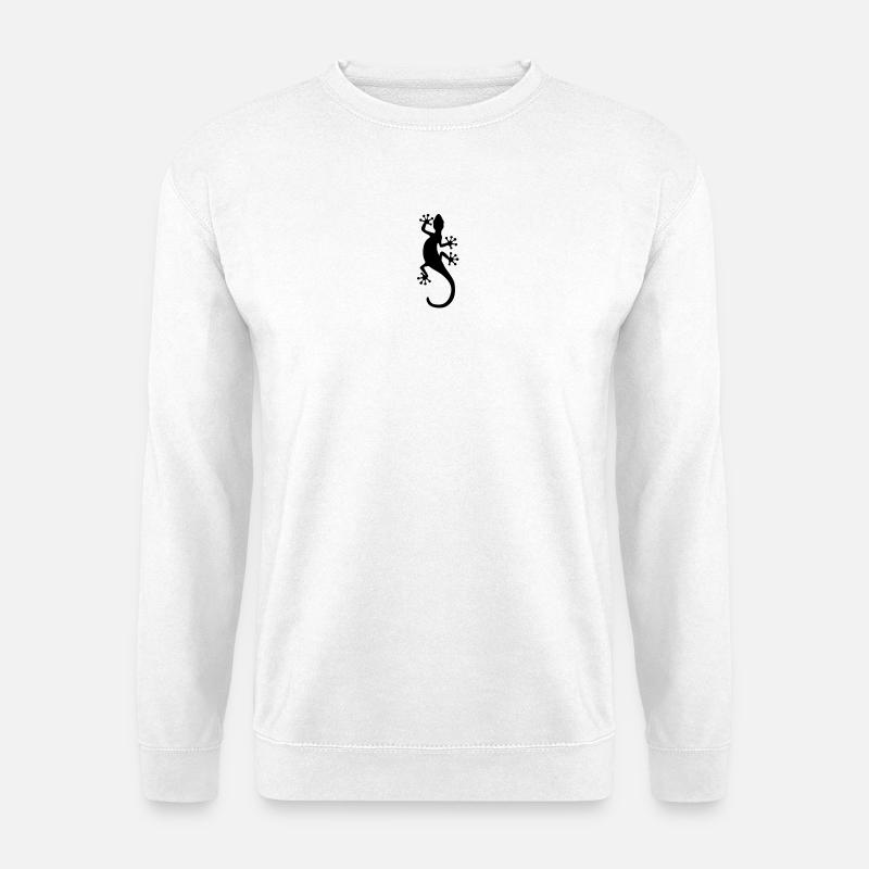 Gecko - Unisex Pullover - Weiß