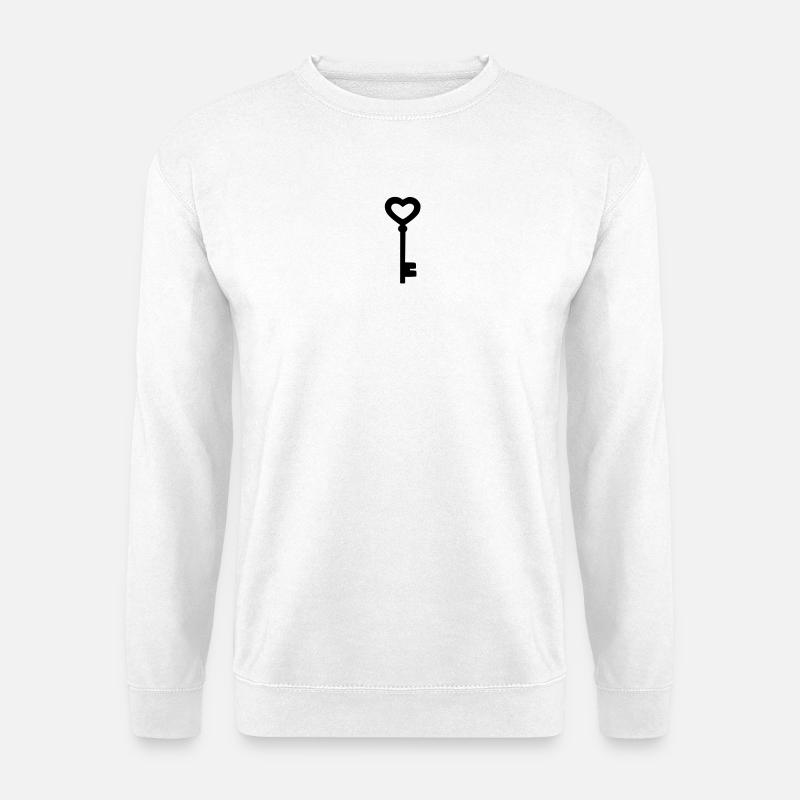Schlüssel - Unisex Pullover - Weiß