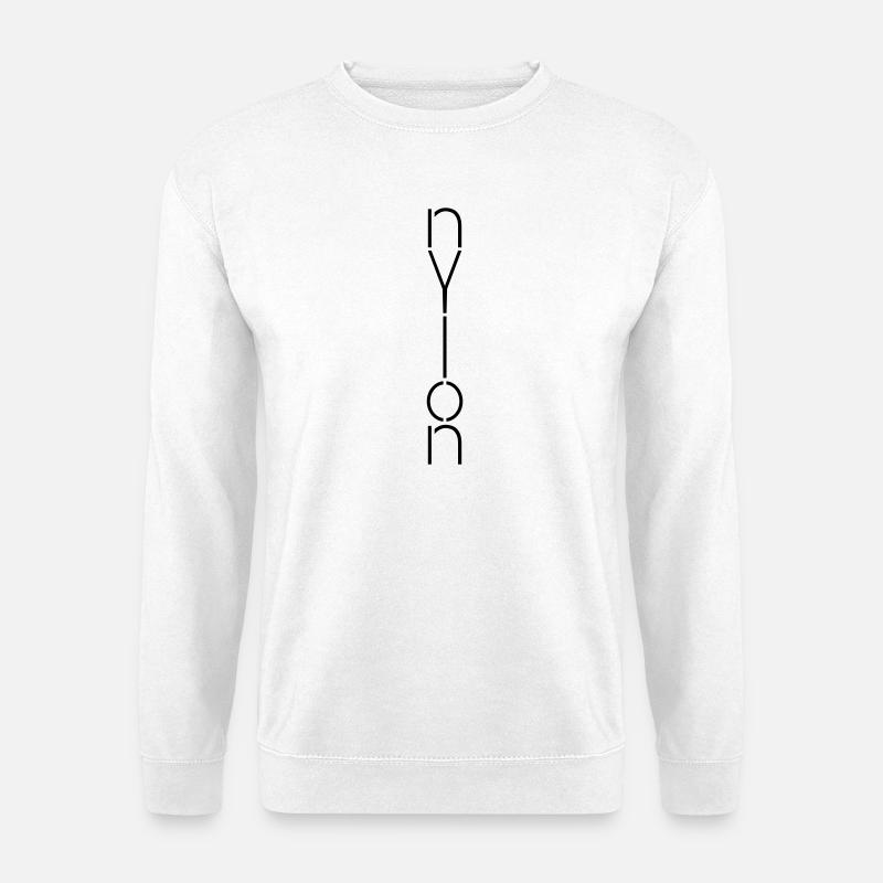 Nylon - Unisex Pullover - Weiß
