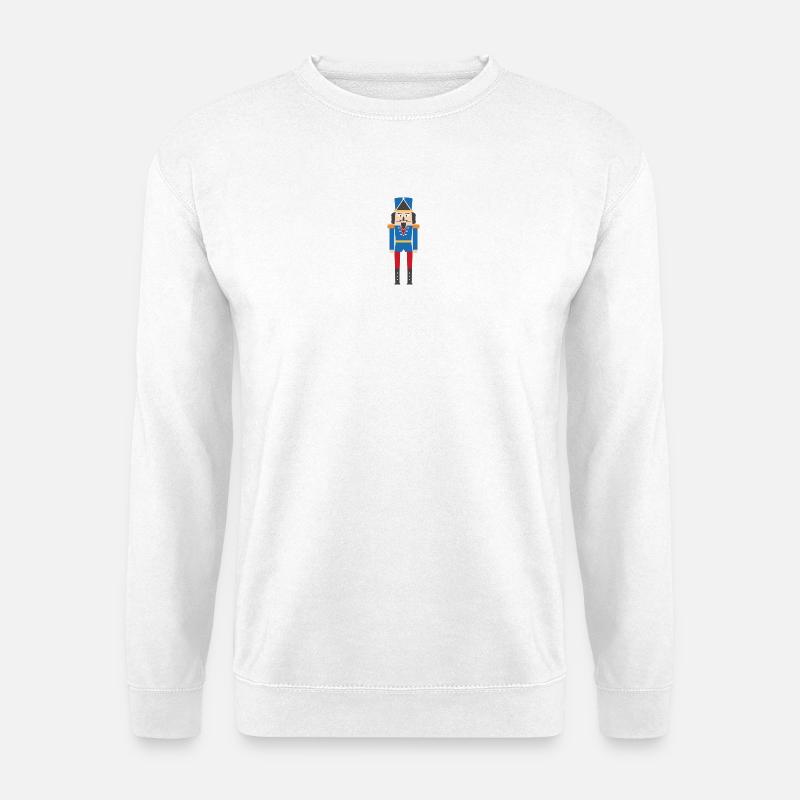 Nussknacker - Unisex Pullover - Weiß