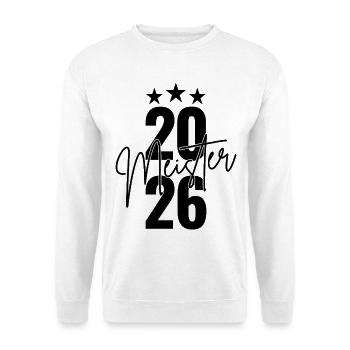 Meister 2026 - Unisex Pullover - Weiß - Vorne