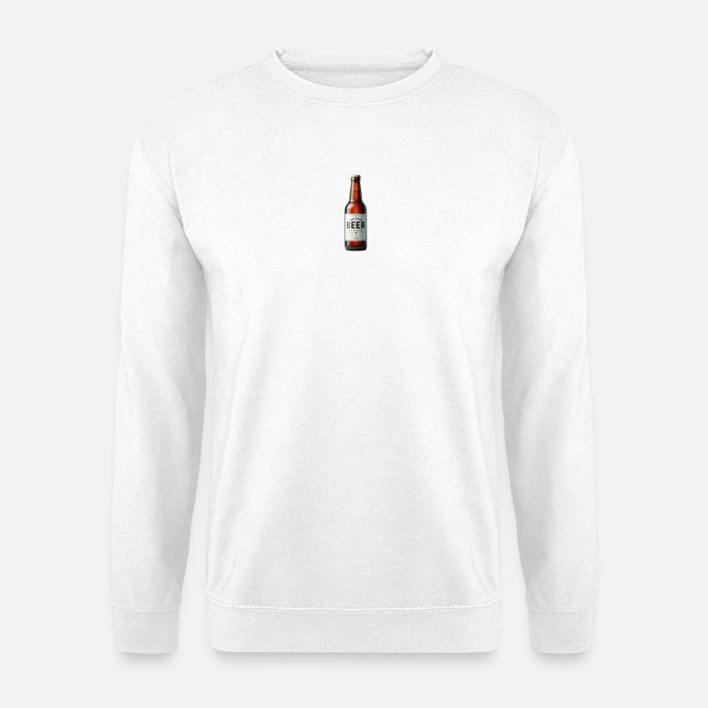 Bier - Unisex Pullover - Weiß