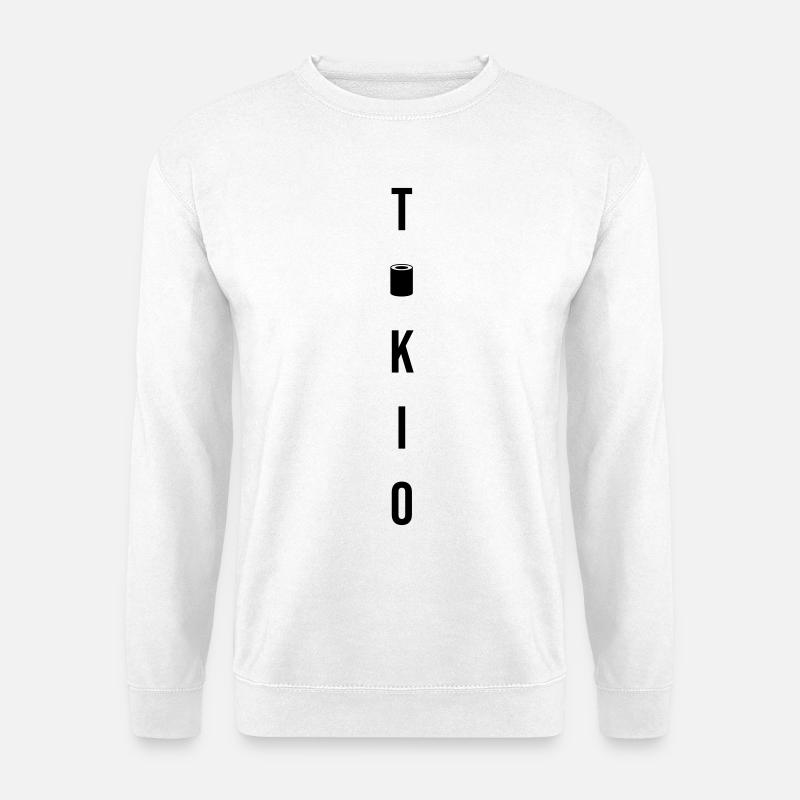 Tokio Japan Sushi Geschenk - Unisex Pullover - Weiß