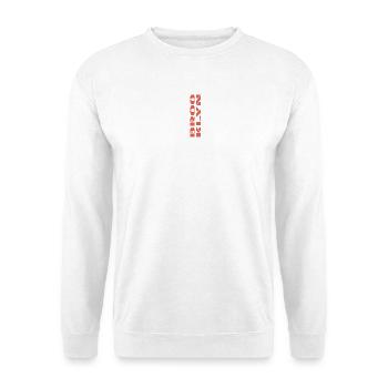 Brooklyn - Unisex Pullover - Weiß - Vorne - Alina (178cm) & Michal (187cm)