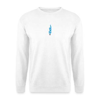 flammen - Unisex Sweatshirt - white - Front