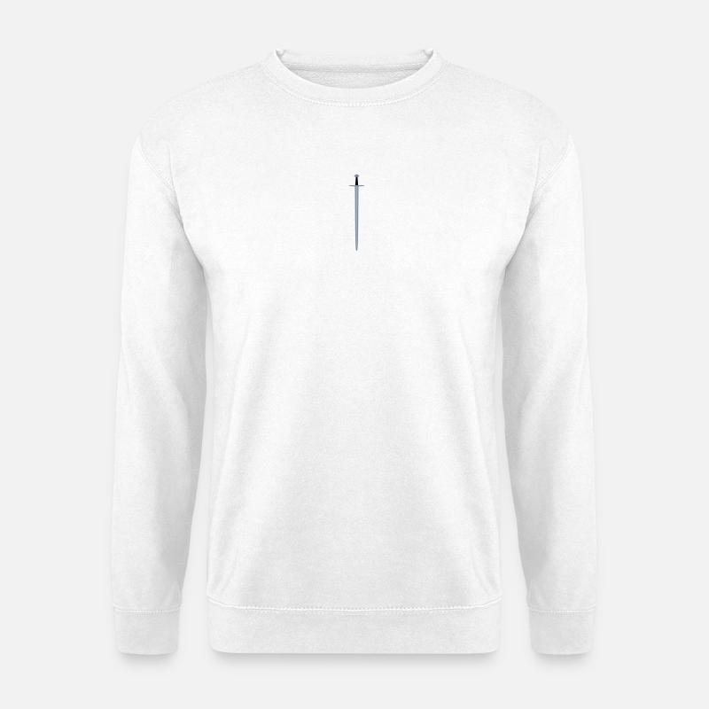 Épée - Sweat-shirt Unisexe - blanc