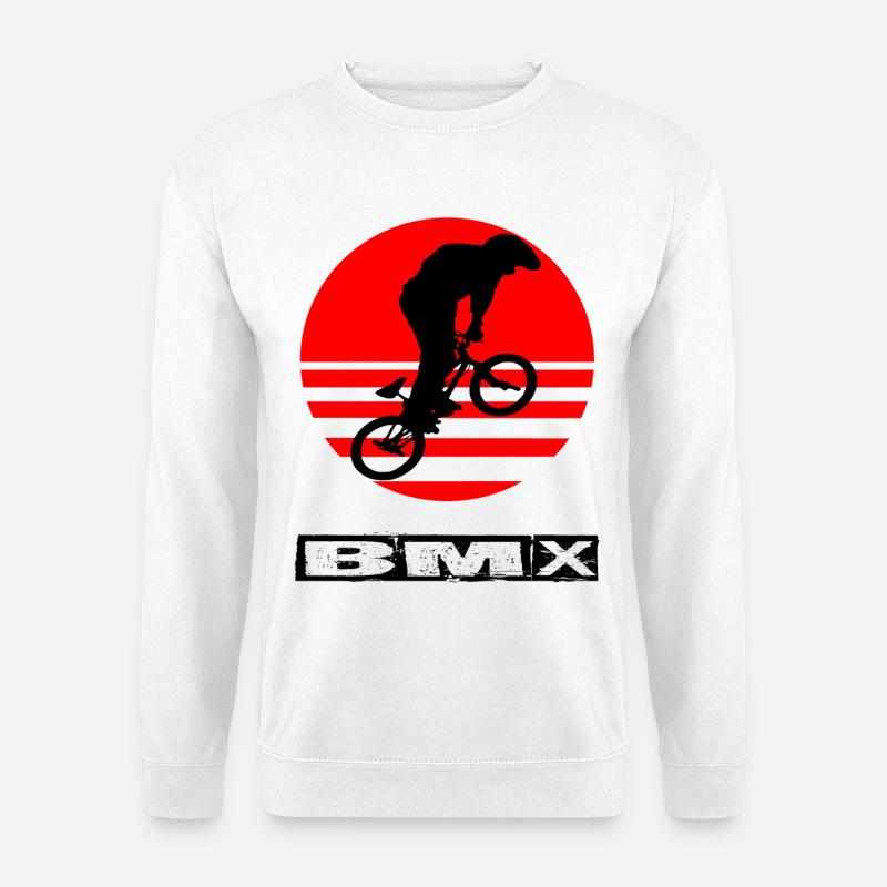 BMX - Unisex Pullover - Weiß