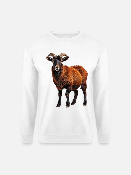 Kamerunschaf - Unisex Pullover - Weiß