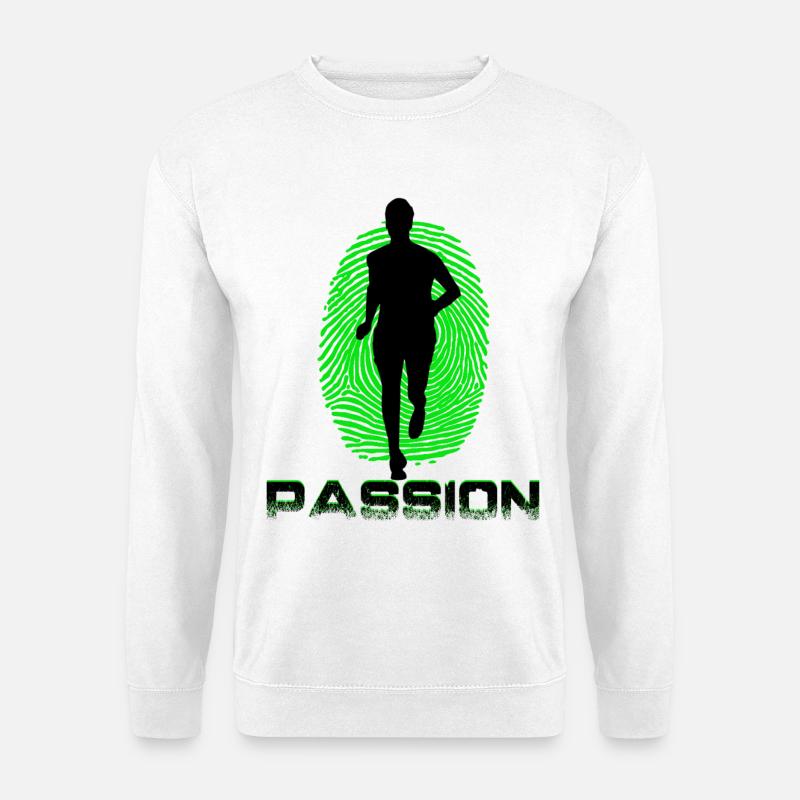 Runner - Unisex Pullover - Weiß