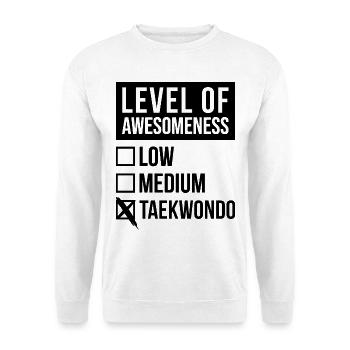 Taekwondo - Unisex Sweatshirt - white - Front