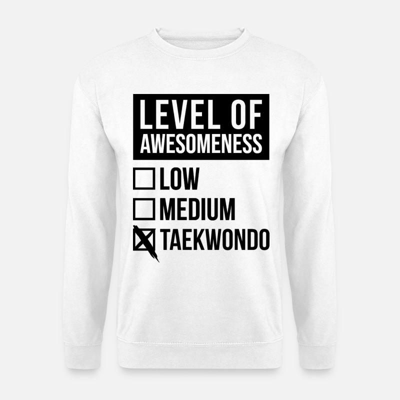 Taekwondo - Unisex Pullover - Weiß