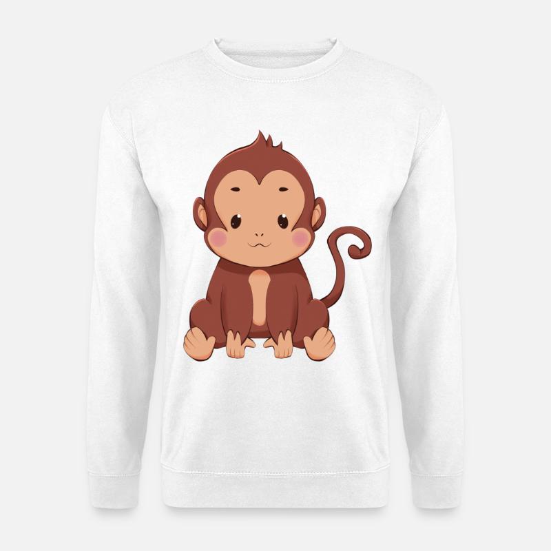 Abe - Unisex sweater - hvid