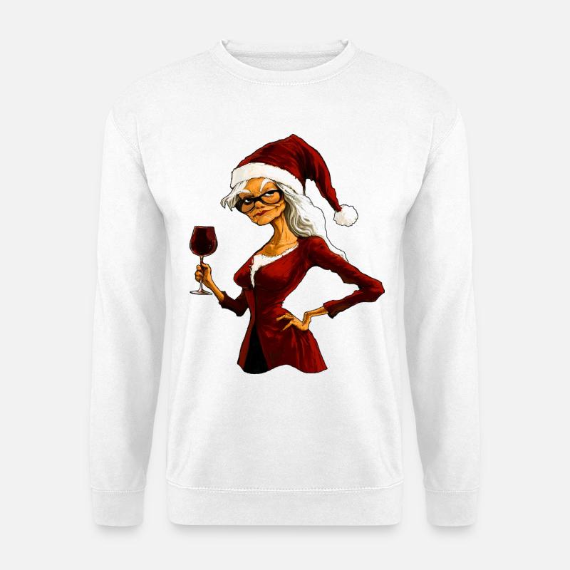 Hexen Weihnachten - Unisex Pullover - Weiß