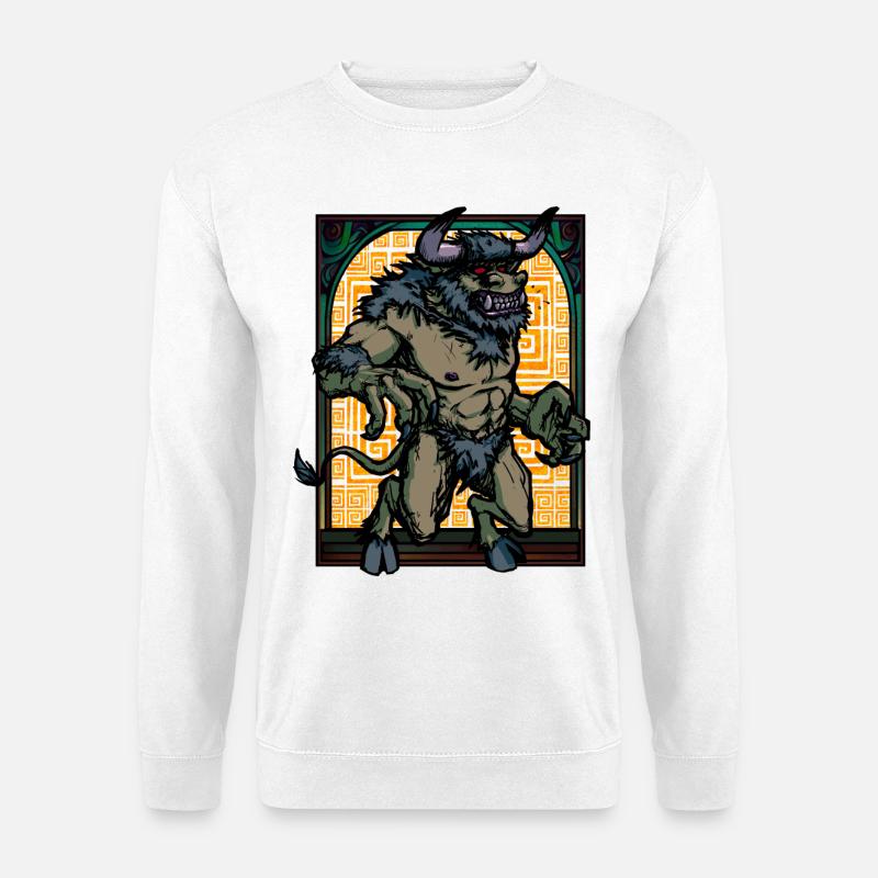 Minotaurus Neu - Unisex Pullover - Weiß