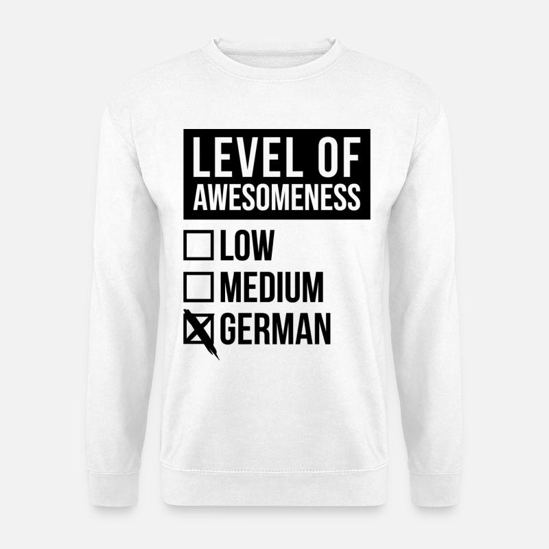 Deutsch - Unisex Pullover - Weiß