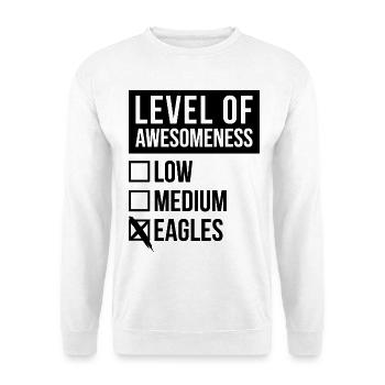 Eagle - Unisex Sweatshirt - white - Front