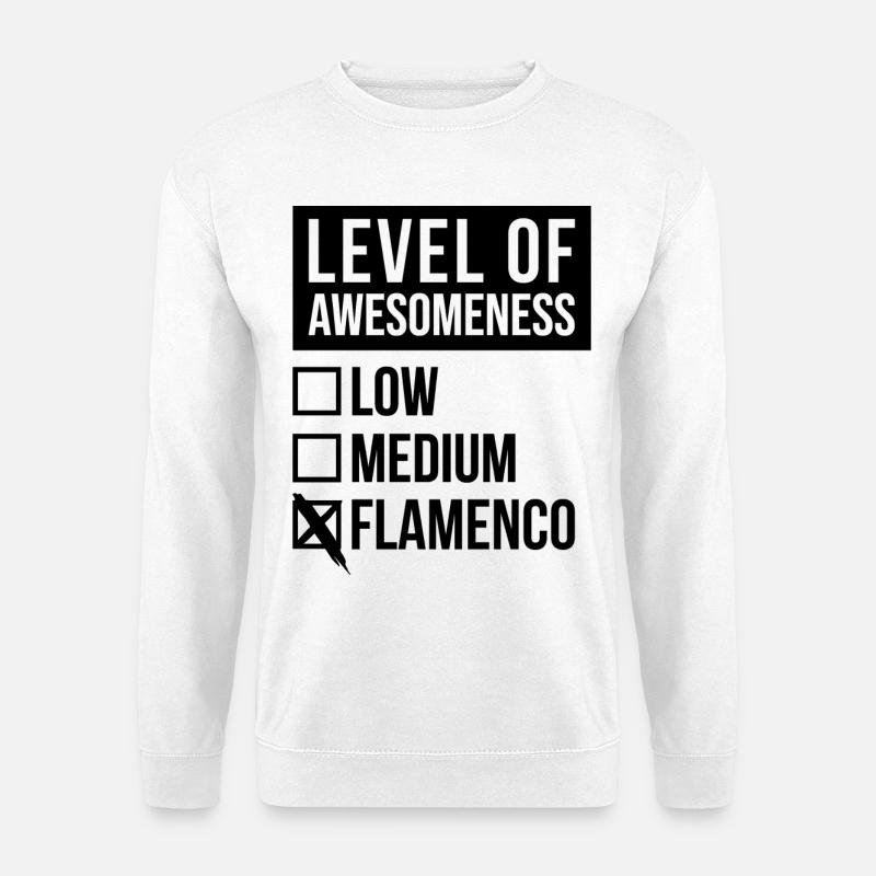 Flamenco - Unisex Pullover - Weiß