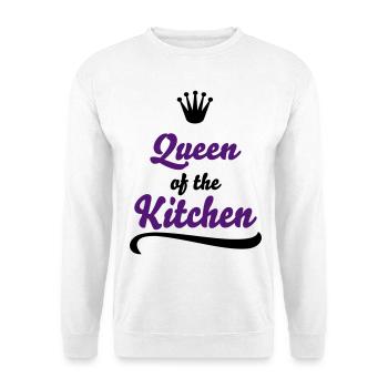 Lustige Geschenke für Frauen die gern kochen - Unisex Pullover - Weiß - Vorne